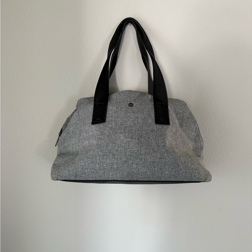 Lululemon Go Getter Bag Grey and Black